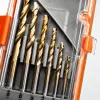 High-hardness metal drill bit sets, multi-purpose industrial and household electric drill accessories, wear-resistant and durable tool consumables Item Picture